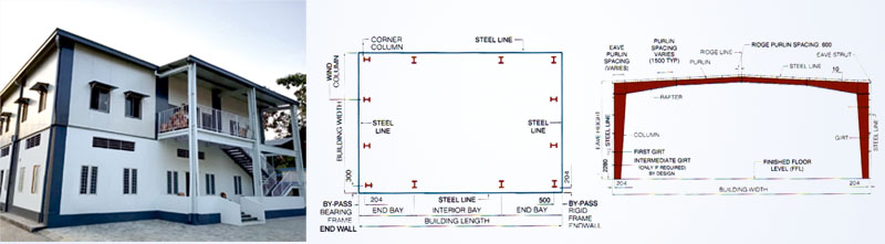 PEB Steel Structure Detail